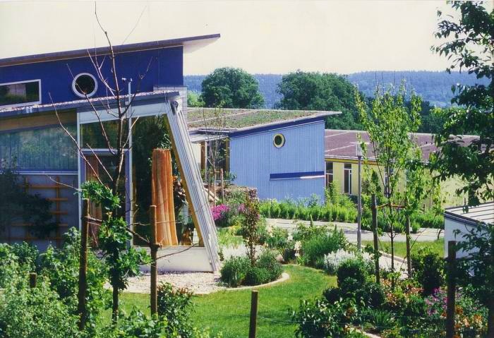 Ökologische Siedlung Am Eichenbühl Thurnau - Nachhaltige Holzbausiedlung Bauherrenpreis 1996
